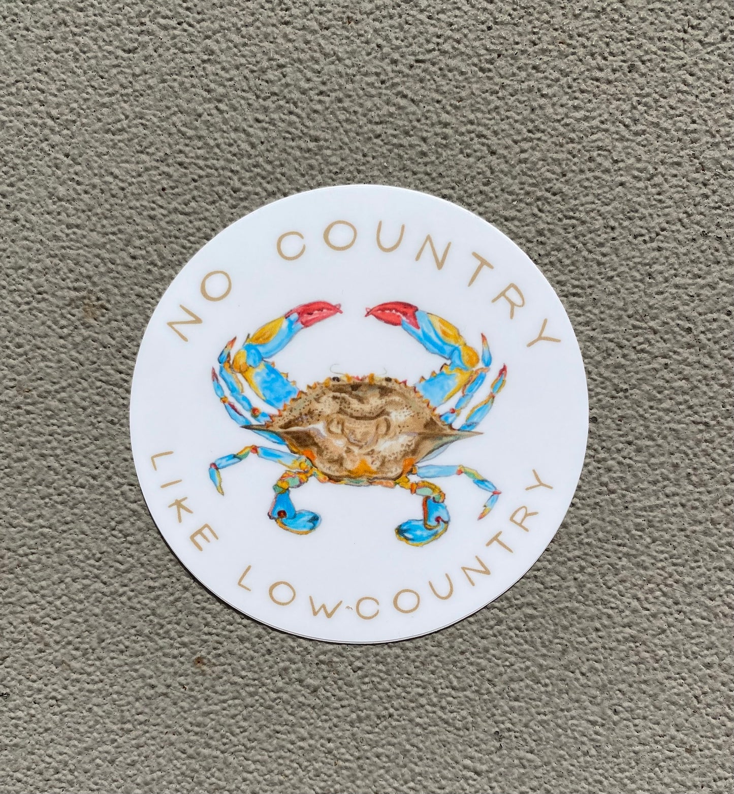 Blue Crab Sticker